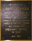 staples greenway plaque (10119 visits) staples greenway plaque